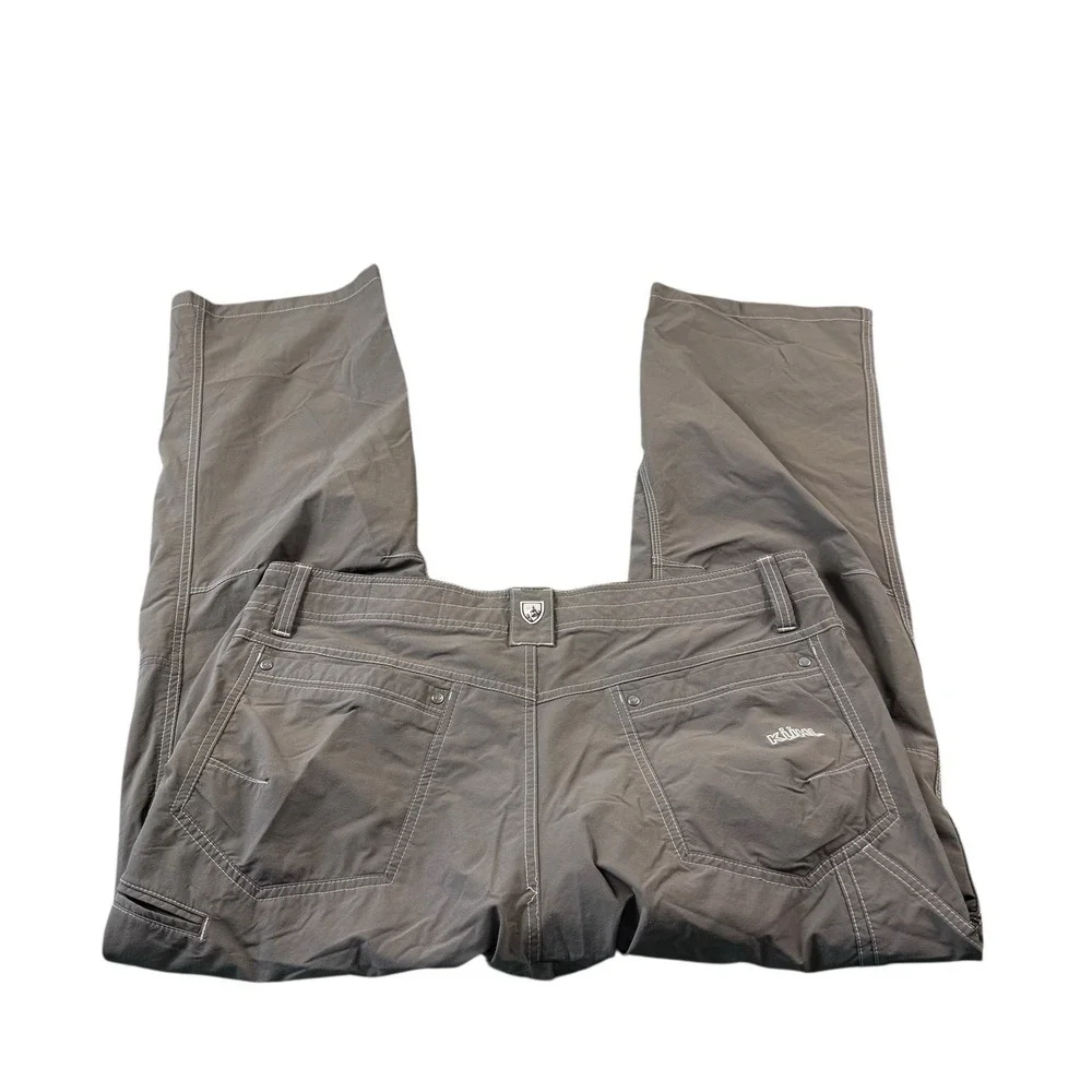 Kuhl Dark Brown Nylon Men's Hiking Outdoor‎ Pant Size 36x30